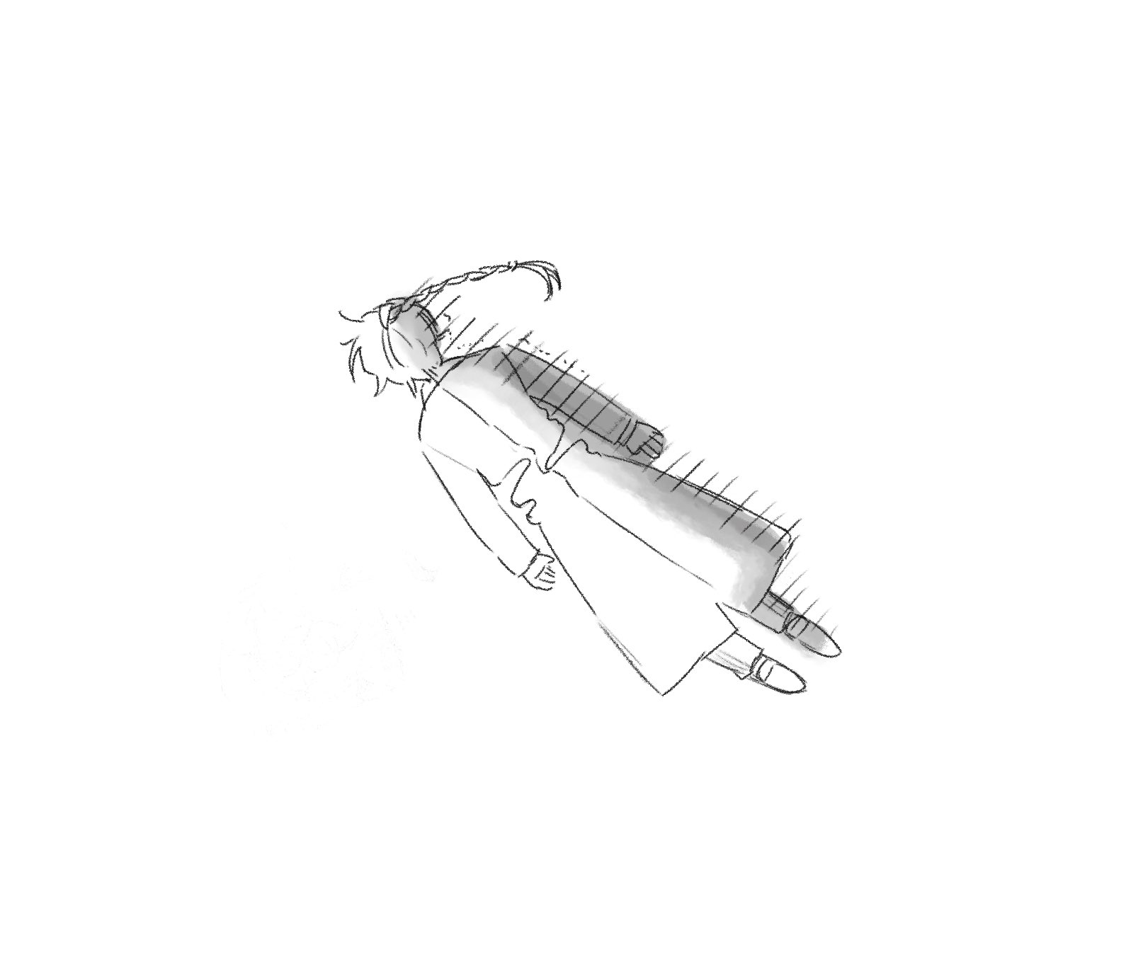 바델에게 꾸아악 당한 선생